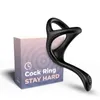 Cockrings Fun Toys Silicone Sperm Lock Husband and Wife Share Penis Recovery Adu