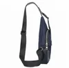 Sac à bandoulière de grande capacité pour hommes, sacs de poitrine antivol, sac à bandoulière avec Port de Charge USB, sacs de Sport en toile