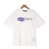 Summer Mens Palm T Shirt Graffiti T-shirt Palms Palmangel City Designer Limited Inkjet Graffiti Letter Printing Men's Women's Angels T Shirt Angle Tees H4