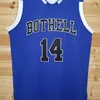 Sjzl98 # 14 Zach LaVine Bothell High School Vintage Throwback Basketball Jerseys, Retro Men's Customized Embroidery and Stitched Jersey