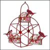 لوازم الطيور الأخرى EST FERRIS Wheel Hummingbird Feeder أداة تخزين الطعام الإبداعية لزينة فناء الحديقة في الهواء الطلق DELIVE