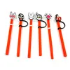 Custom Bad Bunny paille en silicone souple toppers accessoires couverture breloques Réutilisable Splash Proof bouchon anti-poussière décoratif 8mm partie de paille