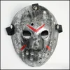 Party -Masken festliche Lieferungen Home Garden Ups 6 Style FL Face Masquerade Jason Cosplay SKL Mask gegen Freitag Horror Ho Dhyrh