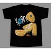 Korn problem rockband svart kort / långärmad t-shirt stor lång tee tshirt 220407