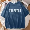 Men's T-Shirts Trapstar London Man Tshirts Personality Tee Clothes Summer Oversized T Shirts Short Sleeve Loose Vintage T-ShirtMen'sMotion current