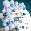 Blue Balloon Garland Arch Kit Romantic Wedding Decoration Balloons Chile Decor Party Baby Shower Birthday Accessorie