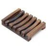 Naturalne drewniane bambusowe mydło naczyń naczynia uchwyt do przechowywania pudełka na szafkę do kąpieli prysznic łazienka FFY4366 T0608G023512251