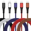 USB Type C Cables 1M 2.4A Data Sync Fast Charging USB-C Cable Micro V8 Cord For Samsung Xiaomi mi8 Huawei P30 Mobile Phone