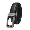 Gordels Hoge kwaliteit koe echte lederen breedte 3,5 cm legering Automatische Buckle Belt Men's Business Formal Cowhide Accessories Belts