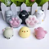 Mochi Squishy Toys Party Gunsten for Kids Animal Squishies Stress Relief Toy Cat Panda Unicorn Squeeze Kawaii Squishies Birthday Gifts