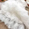 Baby Girl Baptism Dresssleeveless Tutu Big Bow Sequined Kids Dresses Girls Clothes Party Princess Födelsedag Vestidos G220518