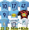 2022 2023 soccer jersey 21 22 23 GREALISH STERLING MAHREZ DE BRUYNE FODEN football shirts BERNARDO RUBEN Agueroooo 93 20 Anniversary HAALAND men kids kit