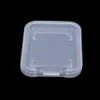 Protector Box Holder Plastic transparante mini voor SD SDHC TF MS Memory Card Storage Case Box Bag C0905