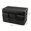 Car Organizer Durable Luggage Bag Multiple Storage Compartments Trunk Container Folding Extra Space Box