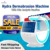 Hydra dermabrasion Skin Analysis Care Care酸素機械高圧療法ビューティー超音波RFアンチエイジングデバイス