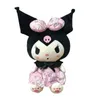 Cartoon Anime 25 cm Kuromi Plüschspielzeug Puppe Lolita Prinzessin Kleid Melodie süße kleine Teufel Ragdoll Doll4630147