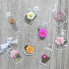 Creative handmade transparent dried flower bookmark homemade herbarium diy material