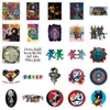 50pcs Rock Band Grateful Dead Sticker Rock and Roll Graffiti dla dzieci deskorolka samochodowa motocykl rowerowe naklejki naklejki Whole6336194