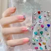 Multiformer 3D Glass Crystal Nail Art Rhinestones med flatback Round Bead Pärl Charm Gem Stone Jewelry Diamond Manicure Makeup DIY CR6154582
