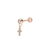 Brapeur de coeur en peluche croix oreille cartilage tragus tragus boucles d'oreilles piercing joyeusement pour les femmes et les filles2802911