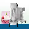 Automatisk fryst yoghurtfruktblandning Maskin Swirl Ice Cream Machine