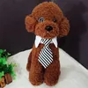 Ny husdjurs slips hundkläder randig s/l plåt flerfärgad falska krage båge hundar tillbehör semester dekorativa förnödenheter