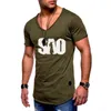 Camisetas de hombre Anime Sword Art Online camiseta impresa para hombre manga corta Slim Fit verano cuello en V SAO Streetwear moda algodón