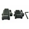 SCOPE MONTERS 5-SLOT 3-SLOT QD-spaken Adapter och Riser Medium Profile Black