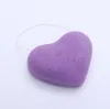 Konjac Facial Cleansing Puff Heart Shaped Facials Clean Sponge Konjac Exfoliating Dirt Baths Sponges Face Care Makeup Tools DD4318223