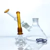 En stock borosilicate en verre nookah mini plate-forme de conversion 2 dans 1 (GB-313) Bongs combinés