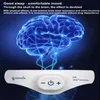 Insomnia Sleep Head Massager Instrument Microcurrent TENS Therapy Gel for Depression Migraine Biological Clock Regulation