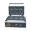 Ekmek üreticileri 110V 220V 6pcs Balık Pastaları Makinesi Ticari Elektrik Şeklinde Kek Dondurma Taiyaki Waffle Maker E/US/AU/BS Plug Phil22