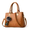 HBP Damen-Handtaschen, Patchwork-Handtasche, Damen-Handtaschen, Umhängetasche, für Damen, Einkaufstasche, rote Farbe