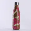 500ml Custom Stainless Steel Thermos Vacuum Kettle Insulated Cup Travel Outdoor Drinking Decorative Water Bottle 220706