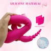 3 In 1 Dildo Rabbit Vibrator 7 Vibrating USB Recharge Anal Clit Stimulator Vagina Massager sexy Toy for Women Couples Shop