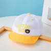 Cartoon Stickerei Bär Baby Baseball Kappe Sommer Atmungsaktive Mesh Sonnenhut Infant Visier Kappen