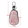 Universal Diamond Car Key Holder Storage Case Luxury Crystal Keychains Key Cover Bag Wallet for BMW Lada Benz Keychain