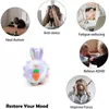 Fidget Toy 3D Squeeze Silicone Rabbit Stress Balls Sensory Toys for Kids Adults ADHD Anxiety Relief