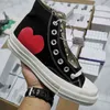 New Luxury Classic Skate Shoes Chuck Canvas Play Jointly Big Eyes High Top Dot Heart Women Men Fashion Designer Sneakers Chaussures