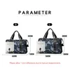 Duffel Bags Unisex Camouflage Travel Handbag Duffle Oxford Shoulder Messenger Tote Luggage Casual Sport Weekend Portable Clothing Carry X980