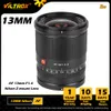 Viltrox 13mm f1.4 lentes de montagem nikon z foco automático foco ultra largo largo de abertura APS-c lente para lente nikon lente z5 z6 lente