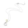 Дизайнерские ювелирные ювелирные украшения Женщины ожерелья роскошные ожерелья сердца 925 Серебряные украшения как подарок с коробкой 001