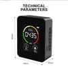 Analyseurs de gaz MONITEUR DE QUALITÉ DE L'AIR INDOOR DÉTECTORS DE CO2 PORTABLE DE CO2 THERMOHYGROMERME MODIATURE ANALYZERS DIGITAL8893121