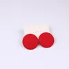 New Round Spray Paint Stud Earrings For Women Simple Fashion Acrylic Candy Color Ear Jewelry Korean Daught Accessories269k