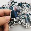 IK DEED DAT! 100 stcs VS president Biden Stickers niet-willekeurig voor autobagage Bagage Sticker Laptop Skateboard Motor Waterbottel Snowboard Wandstickers Kids Geschenken