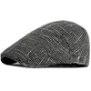 Berets Spring Summer Cap Hat 2022 Regulowane bawełniane lniane beret mężczyźni kobiety męskie kobiety bluszczowe sboy flat capberets