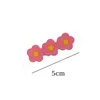 Cartoon Baby Girl Girl Clips Hair Candy Color Children Flower Kids Barrettes Mujeres Clip Side Accesorios