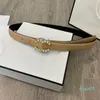 Womens Leather Designer Belts Letter Belt Pearl Girdle Diamonds Waistband Golden Buckle Waist Fashion