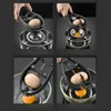 Roestvrijstalen schaar Egges Topper Cutter Shell Opener Eieren Cracker Ei Openers Raw Eggs Accessoires Accessoires Tool voor keuken