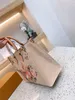 22SS dames klassieke bedrukte handtas schoudertas bakken modezak winkelbanden onthego vll litton luxe ontwerper portemonnees pu lederen hobo handtassen vrouw portemonnee